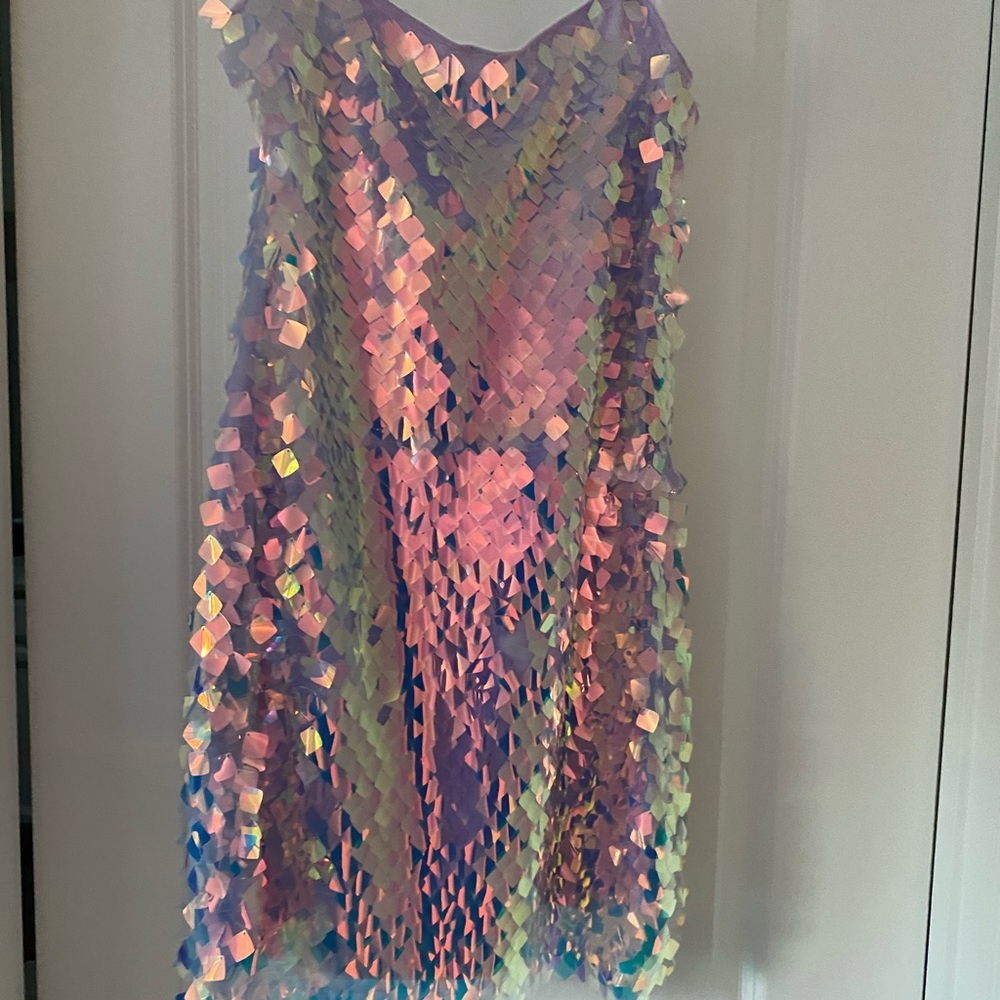 Lulus sequin dress